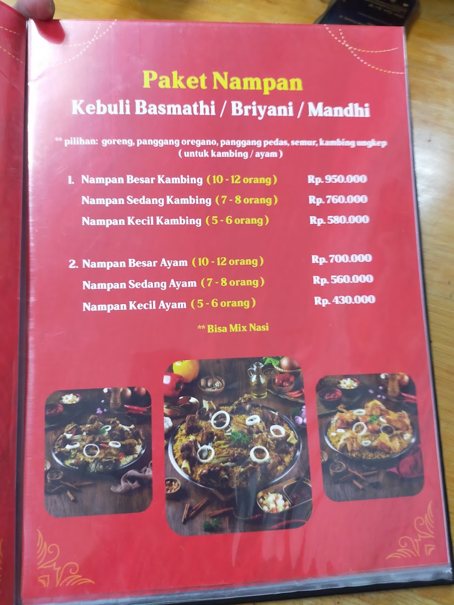 Pondok Nasi Kebuli Ibu Hanna Menu 7