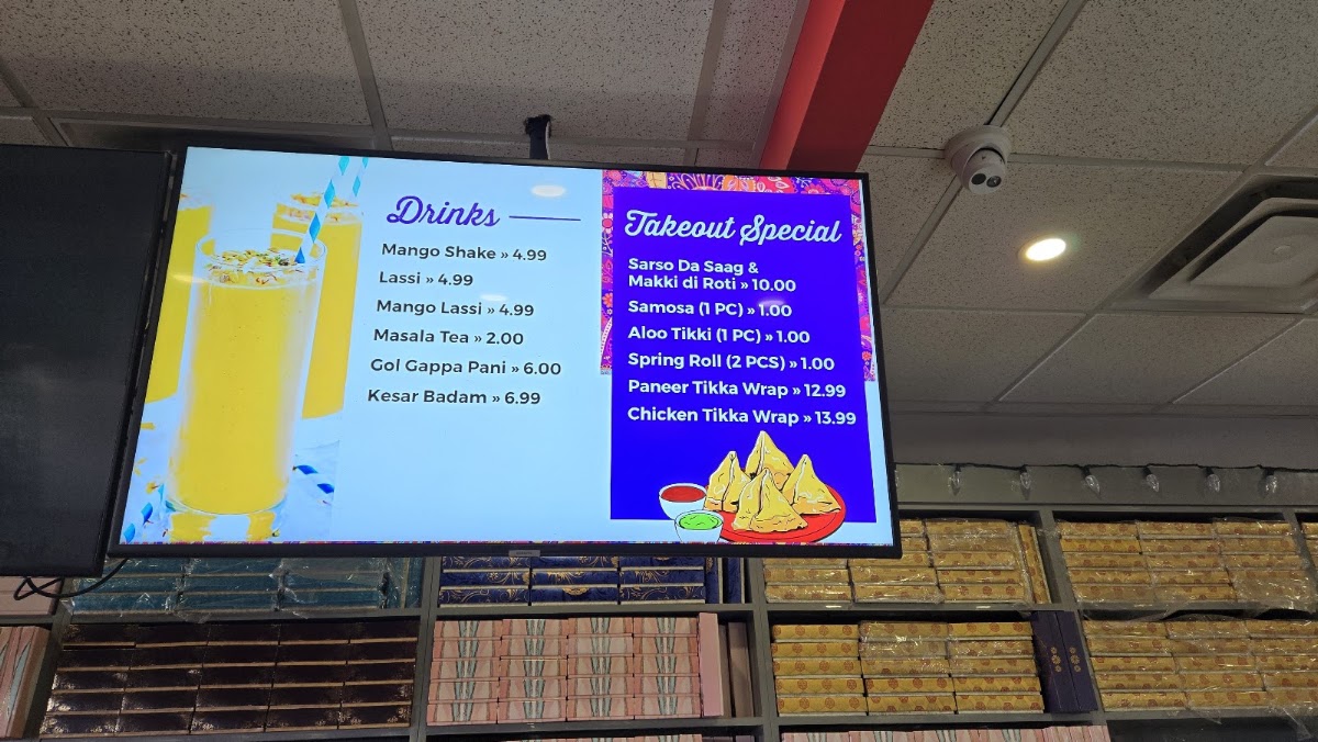 Standard Sweets And Restaurant Menu 10