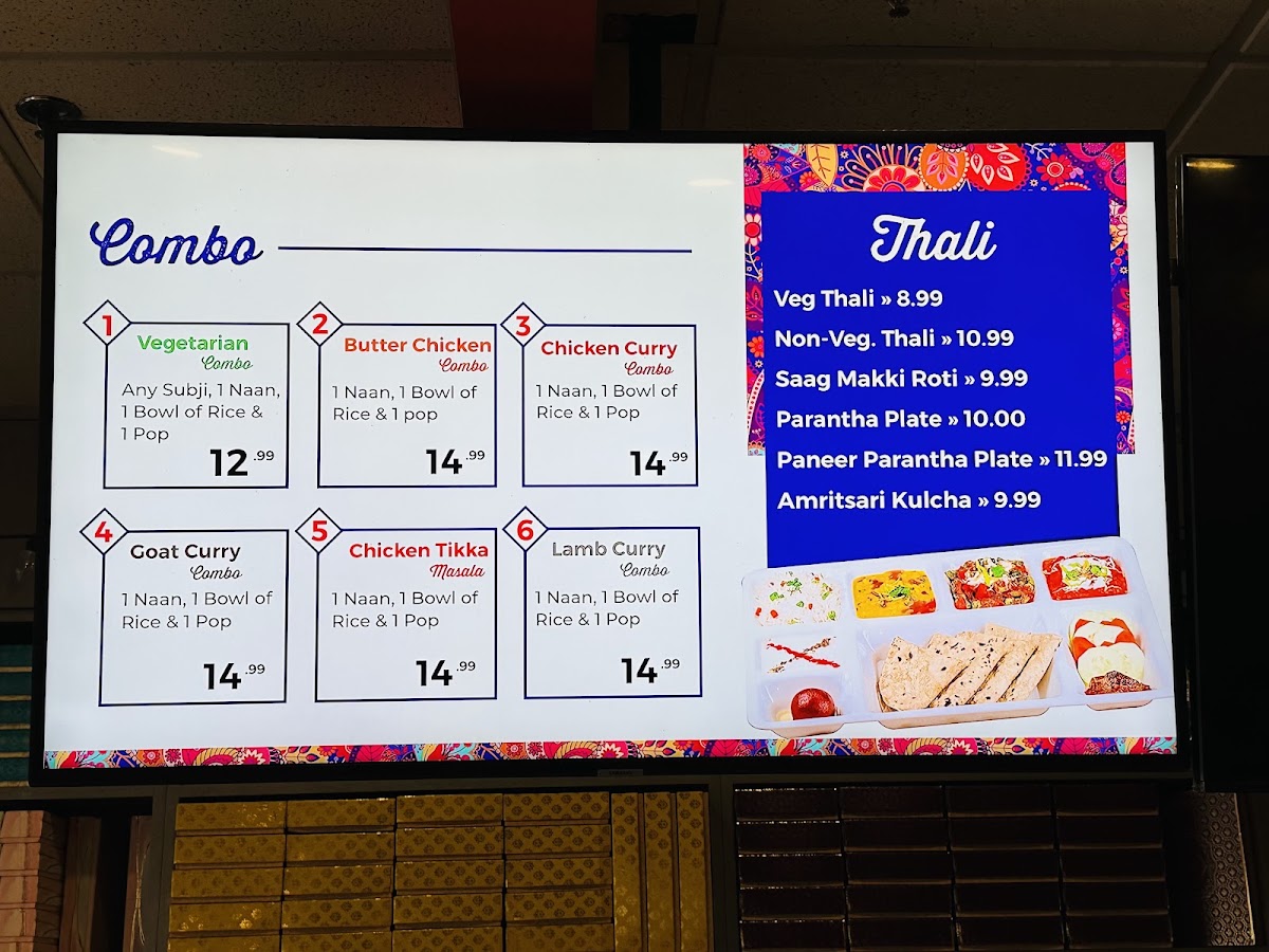 Standard Sweets And Restaurant Menu 4