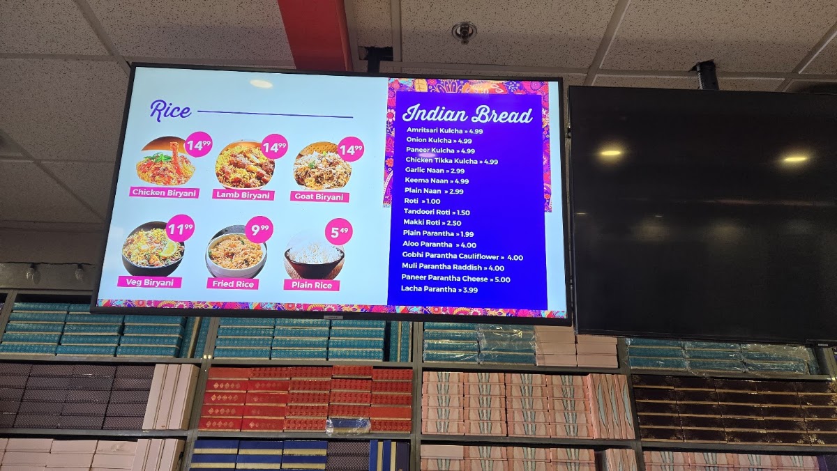Standard Sweets And Restaurant Menu 5