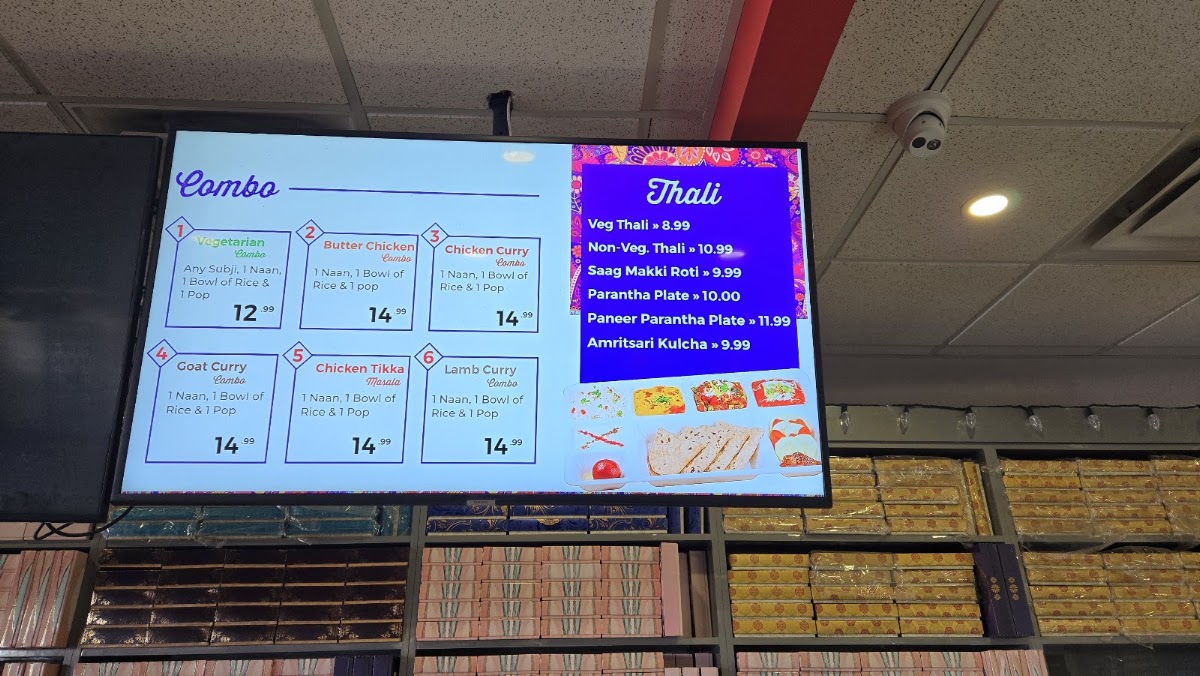 Standard Sweets And Restaurant Menu 7
