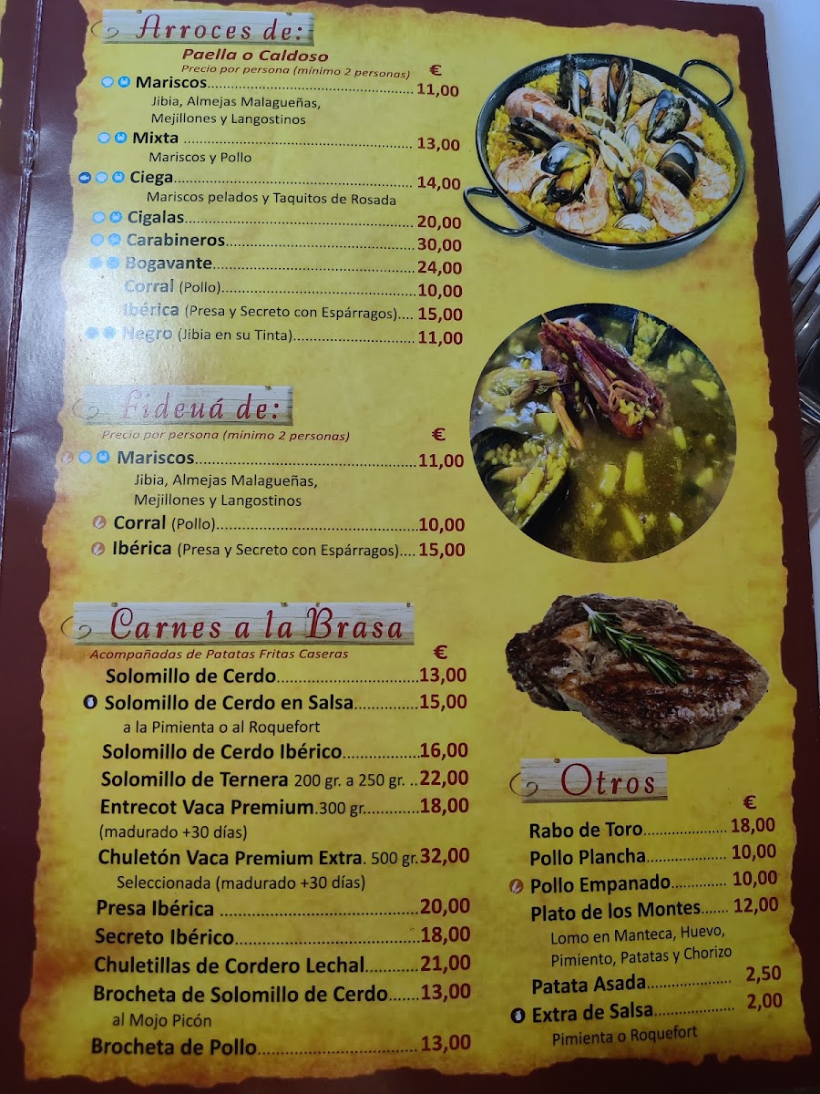 Restaurante El Balate Menu 10