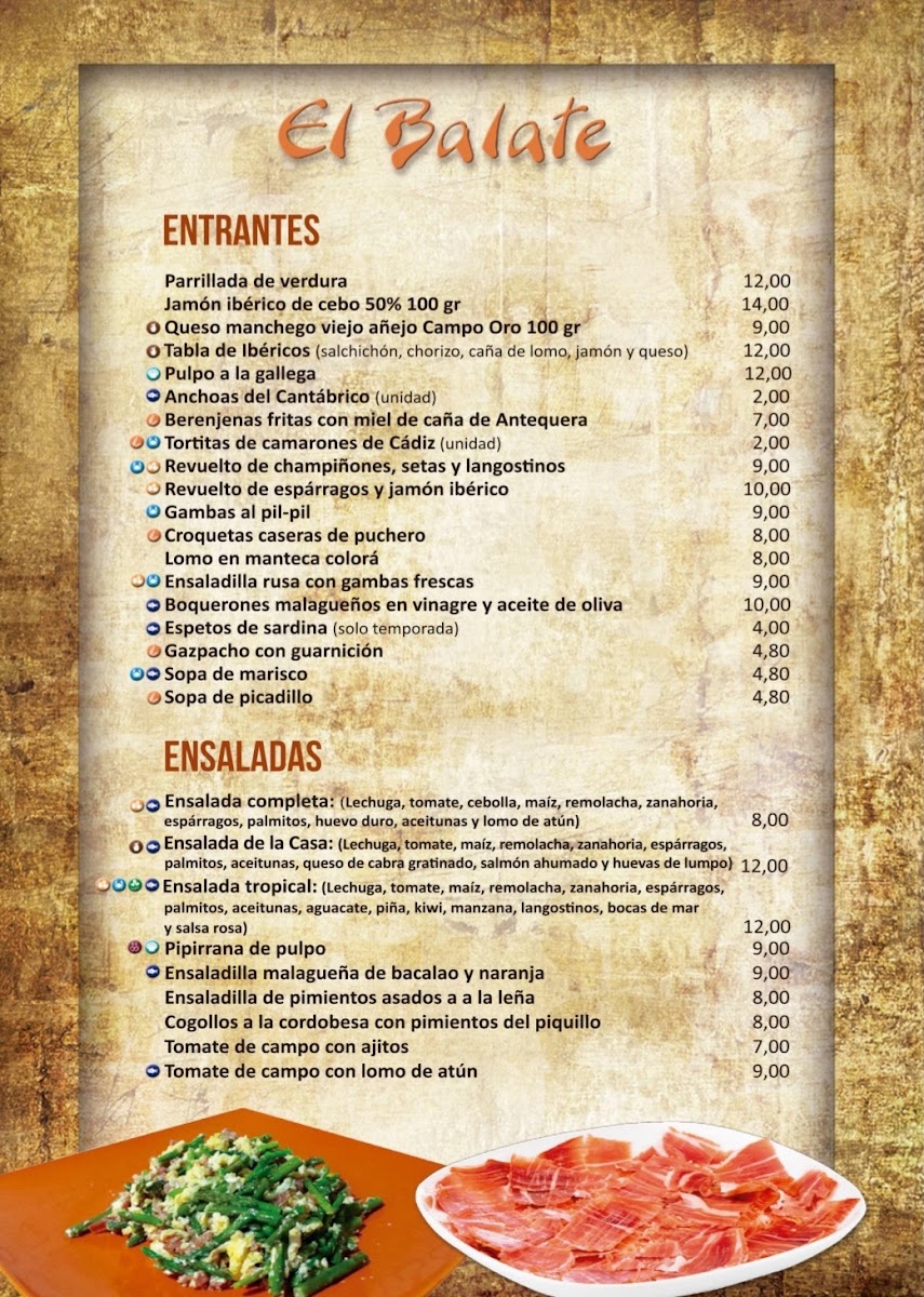 Restaurante El Balate Menu 4