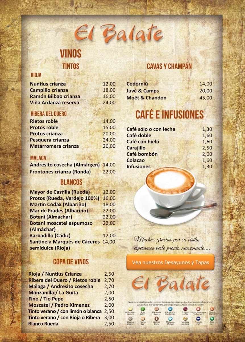 Restaurante El Balate Menu 6