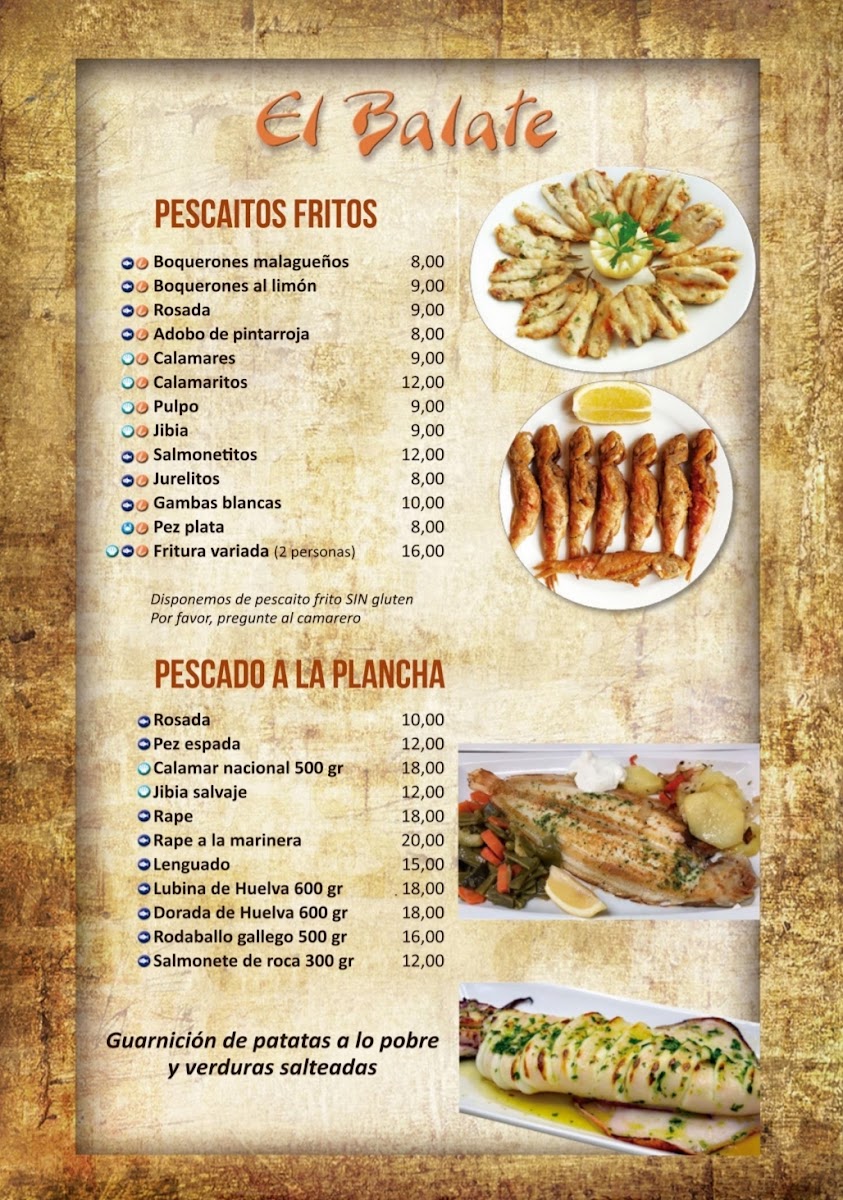 Restaurante El Balate Menu 9