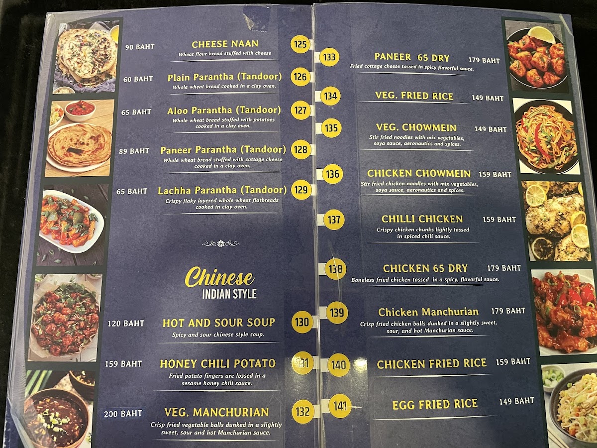 Tikka N Talk Indian Restaurant Menu 1
