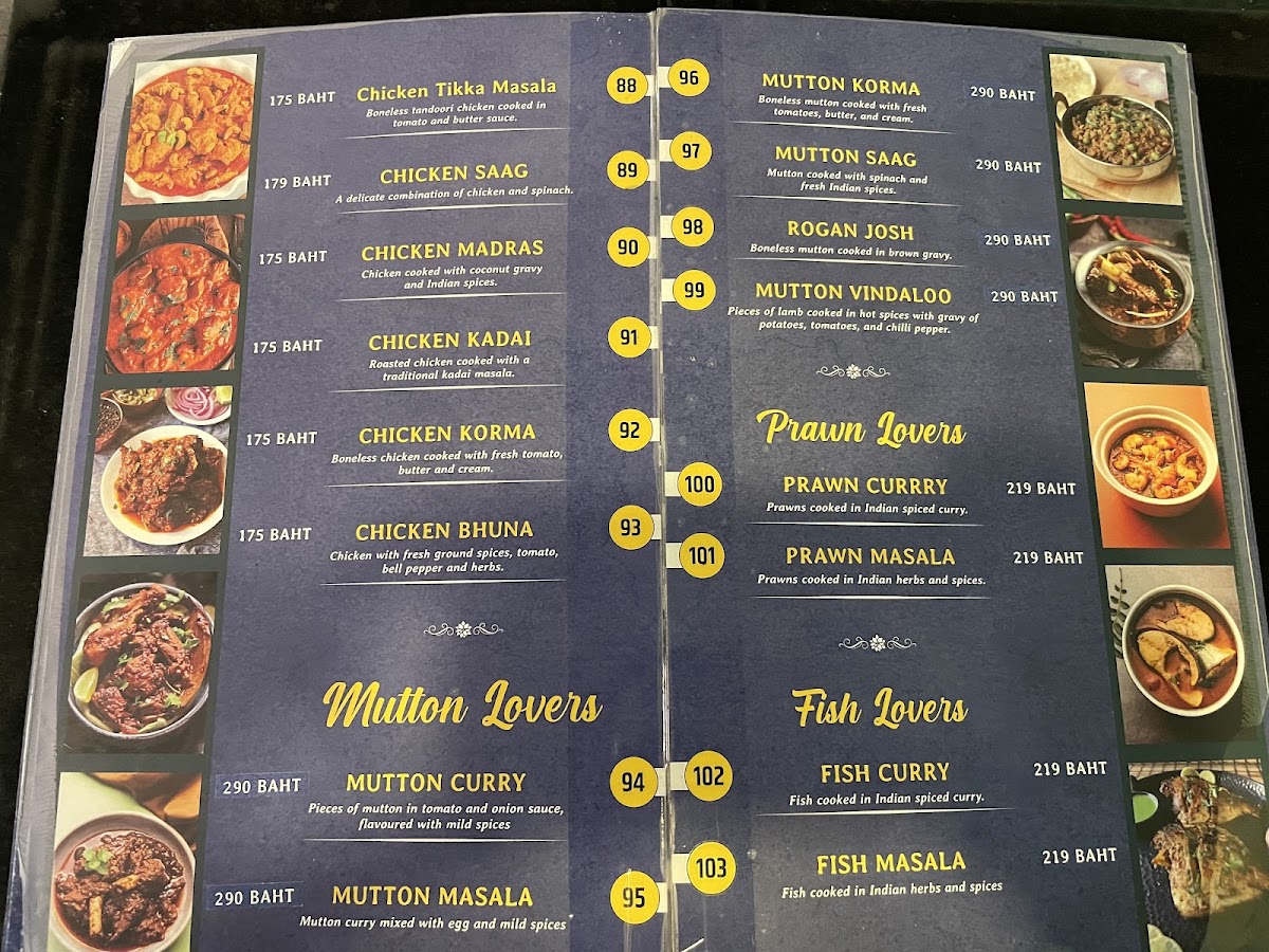 Tikka N Talk Indian Restaurant Menu 6