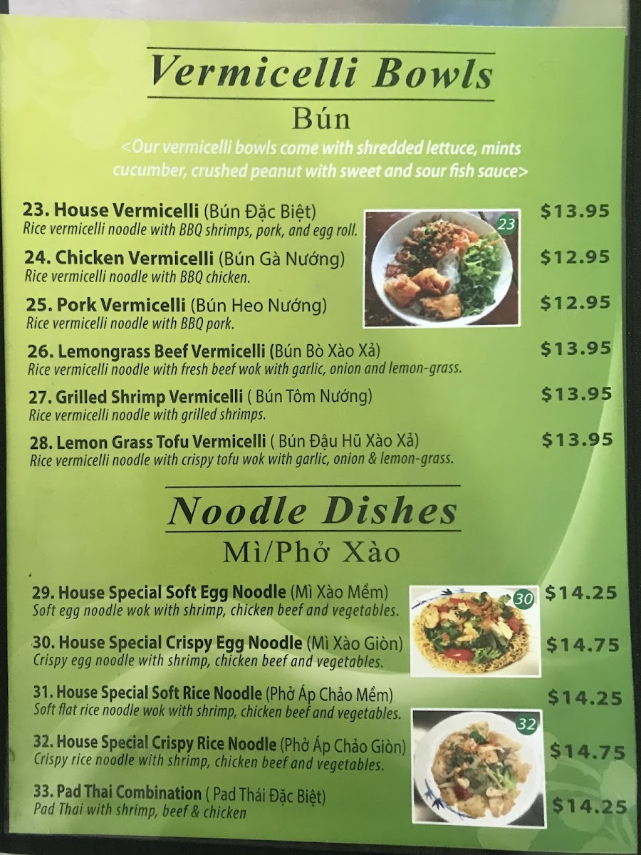 Pho' Neighbors Menu 3