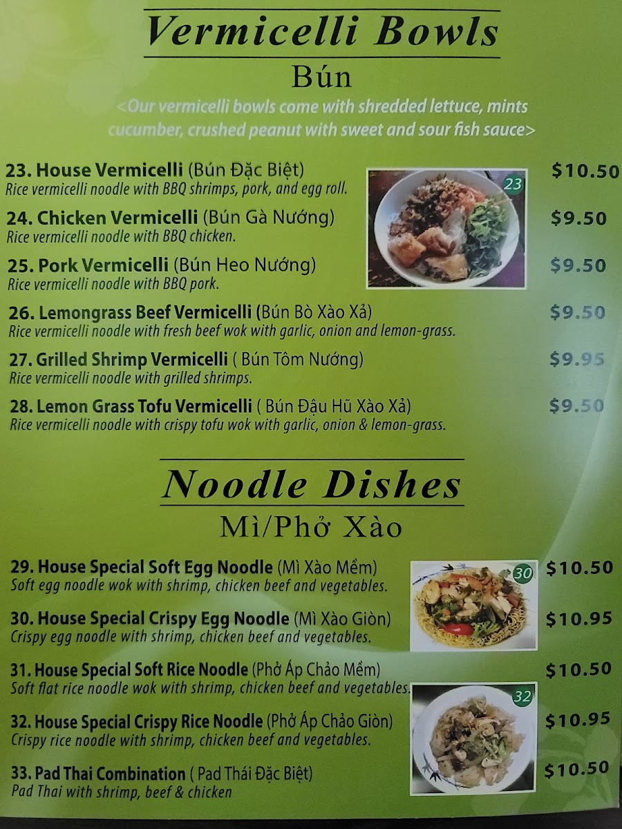 Pho' Neighbors Menu 6