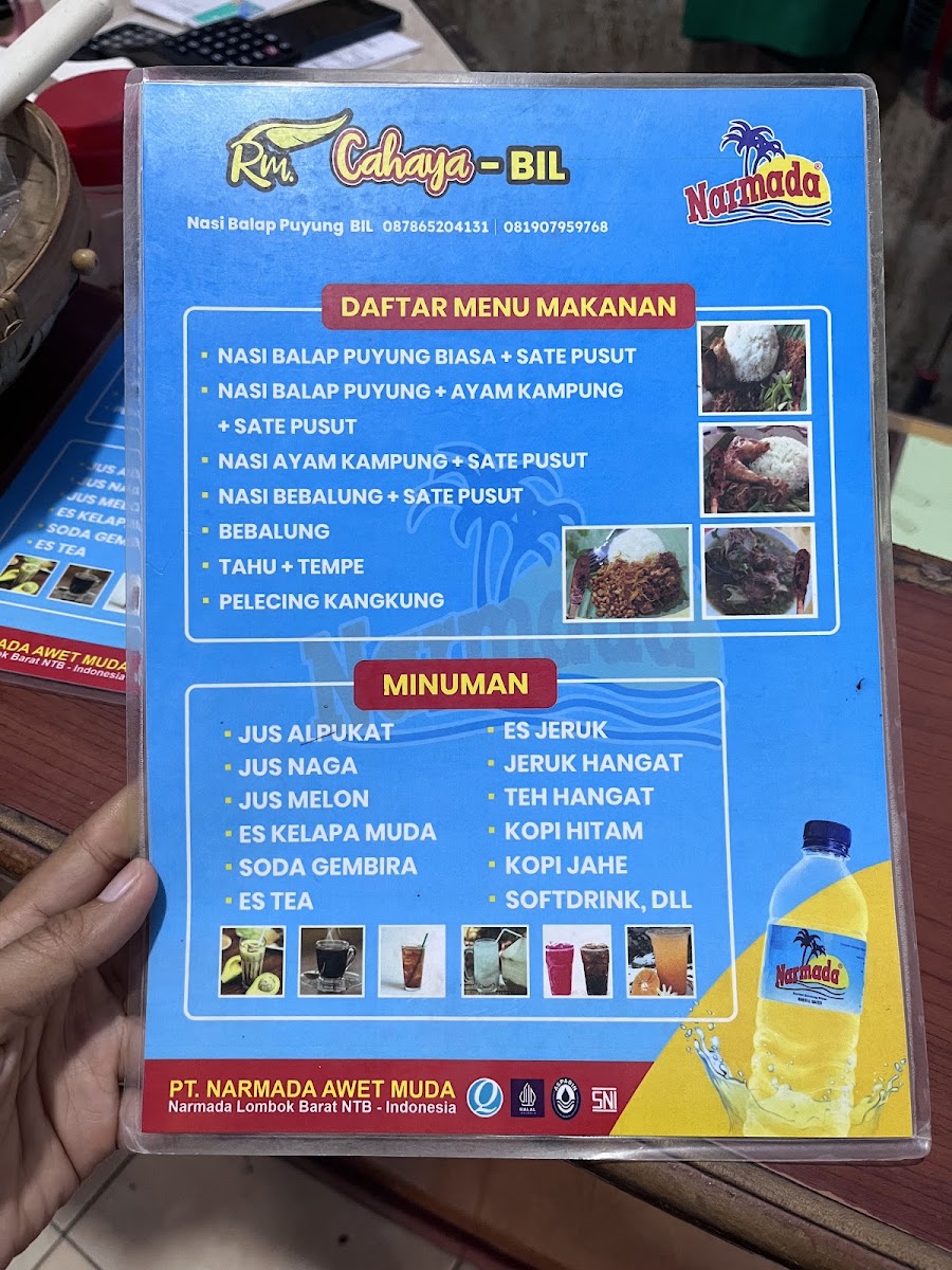 Nasi Balap Puyung RM Cahaya Menu 5