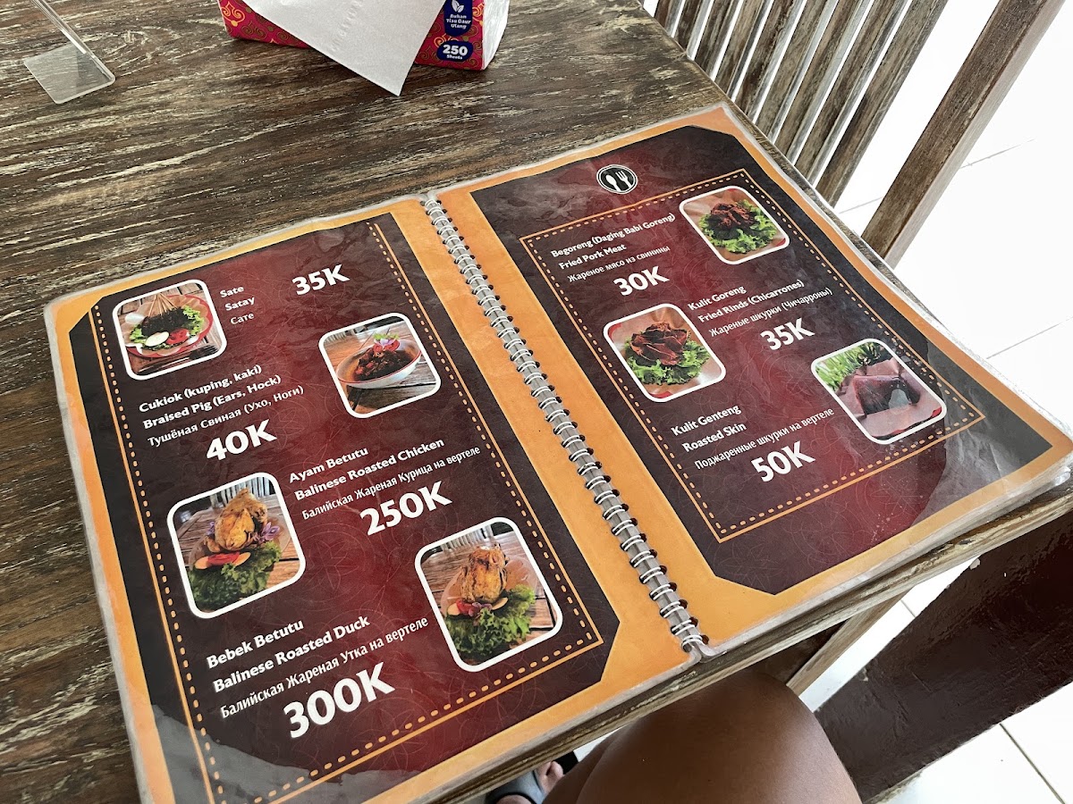 Babi Guling Ibu gendut Menu 10