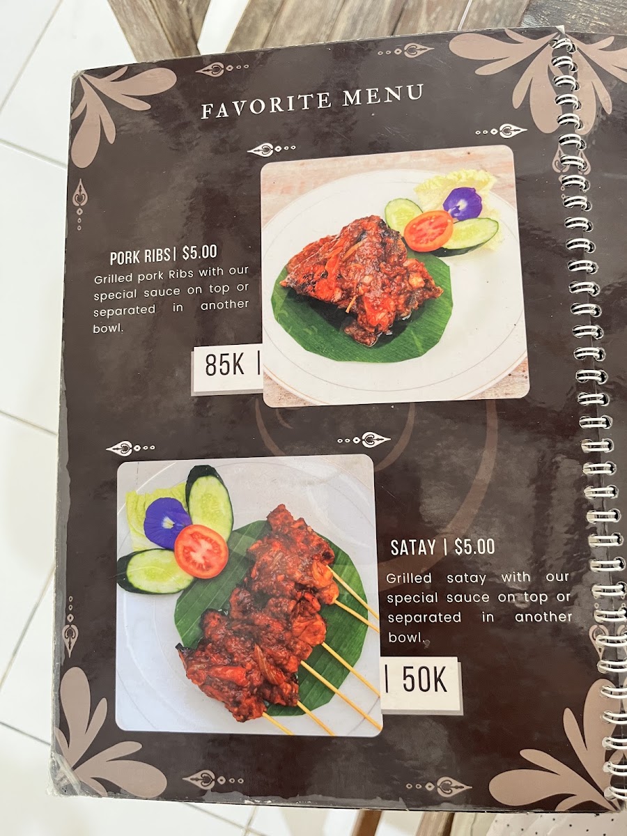Babi Guling Ibu gendut Menu 2
