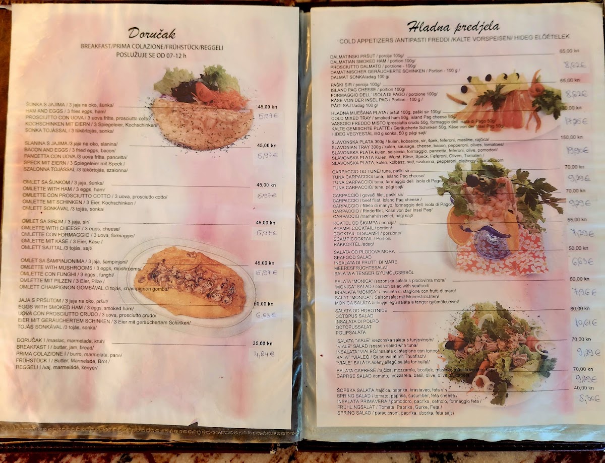 Villa Monica Resturant Menu 8