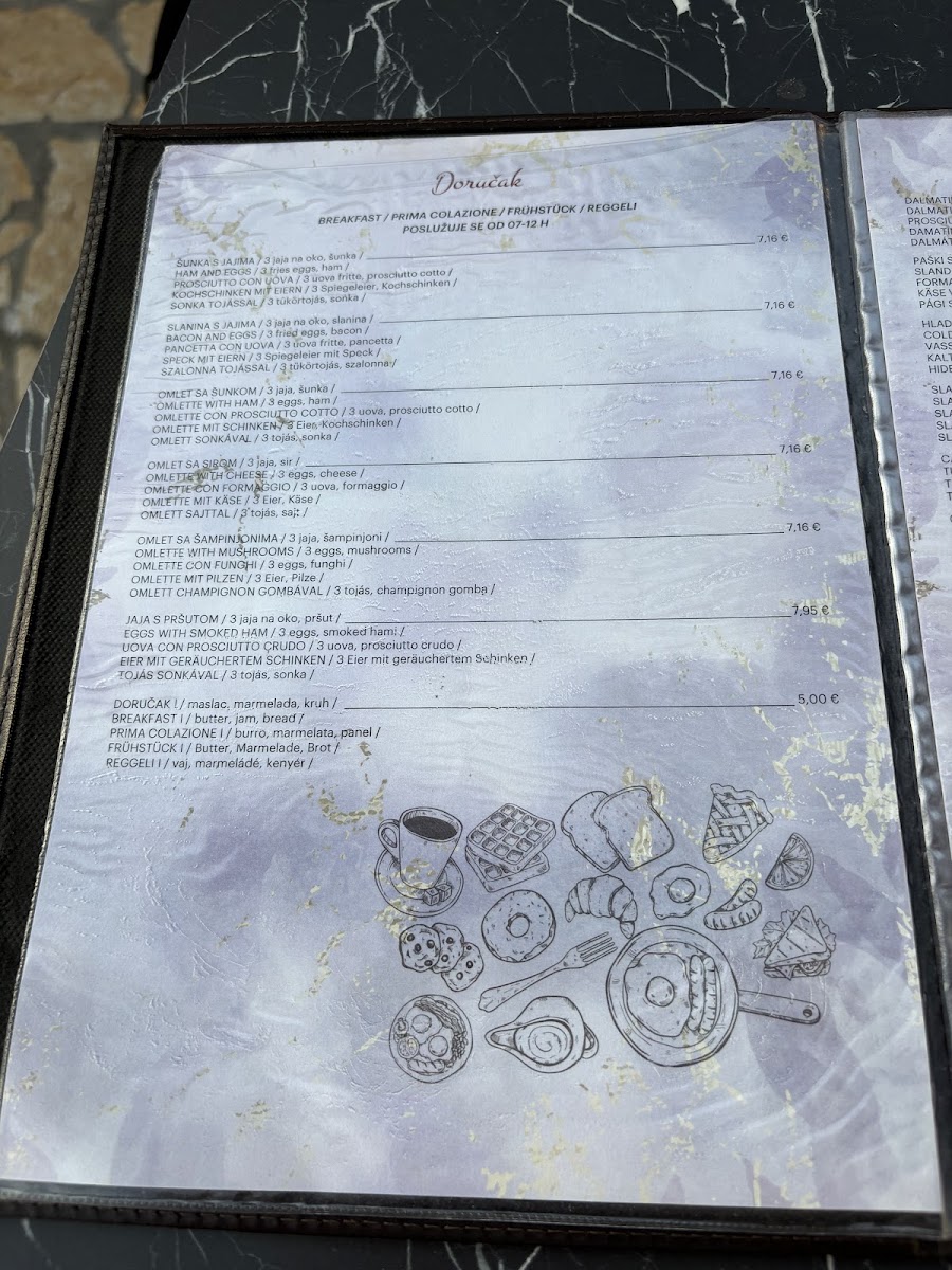 Villa Monica Resturant Menu 9