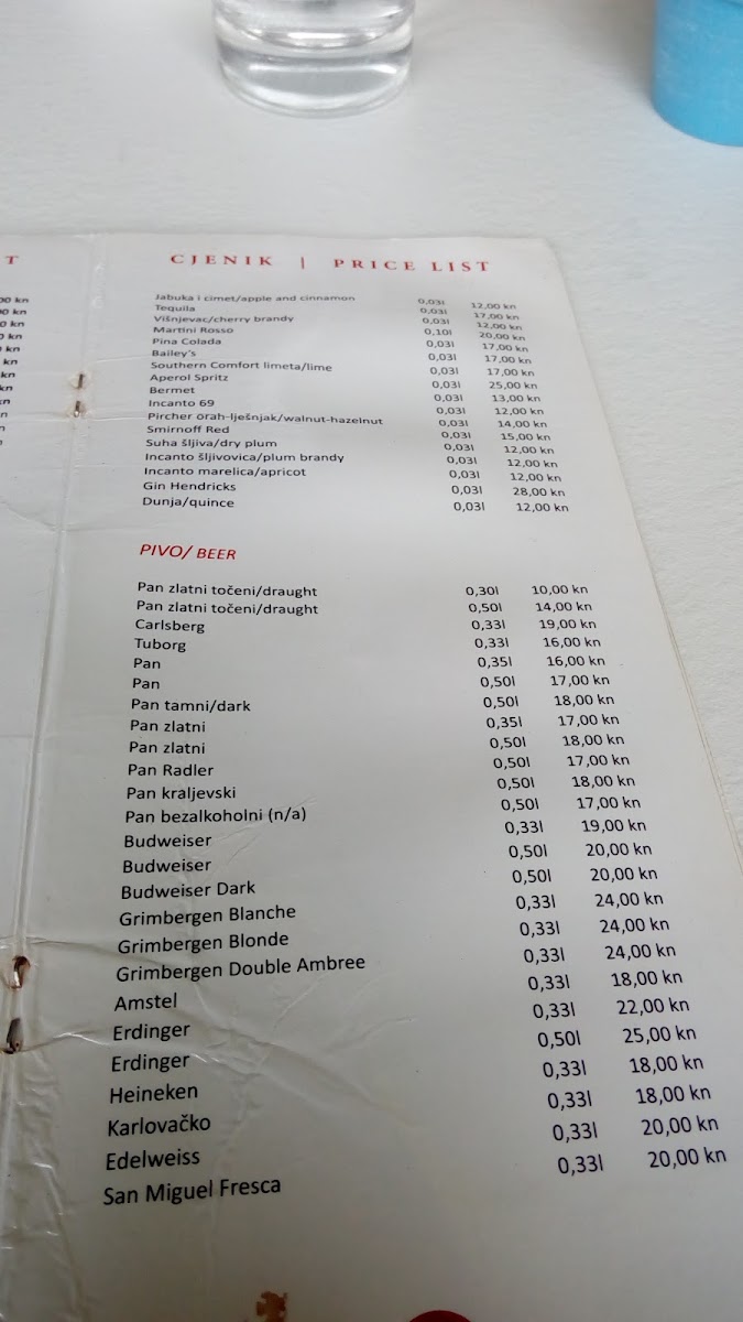 Le Cinema Caffe Menu 3
