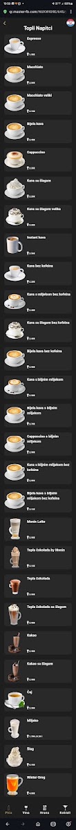 Le Cinema Caffe Menu 8