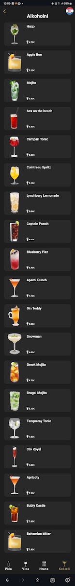 Le Cinema Caffe Menu 9