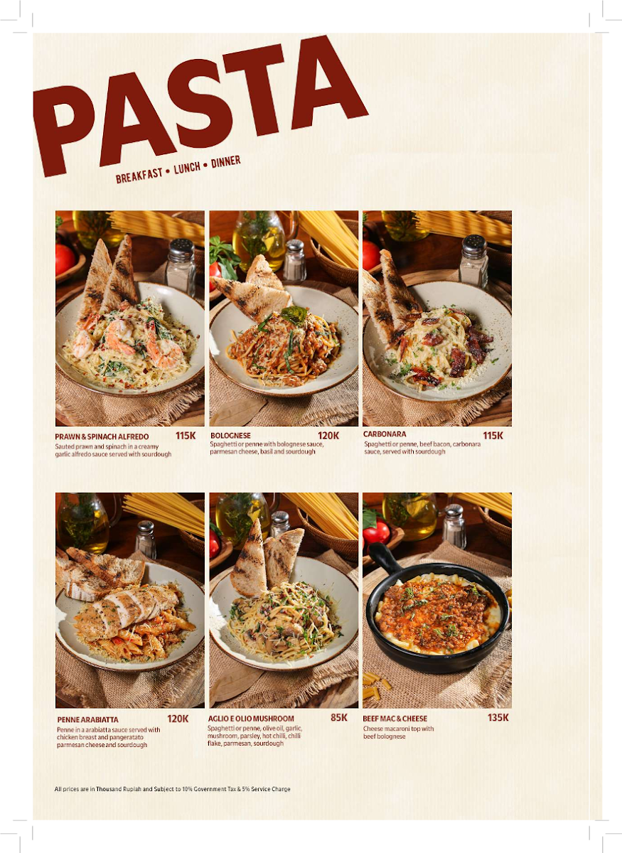 Flapjaks Kartika Plaza Kuta Menu 2