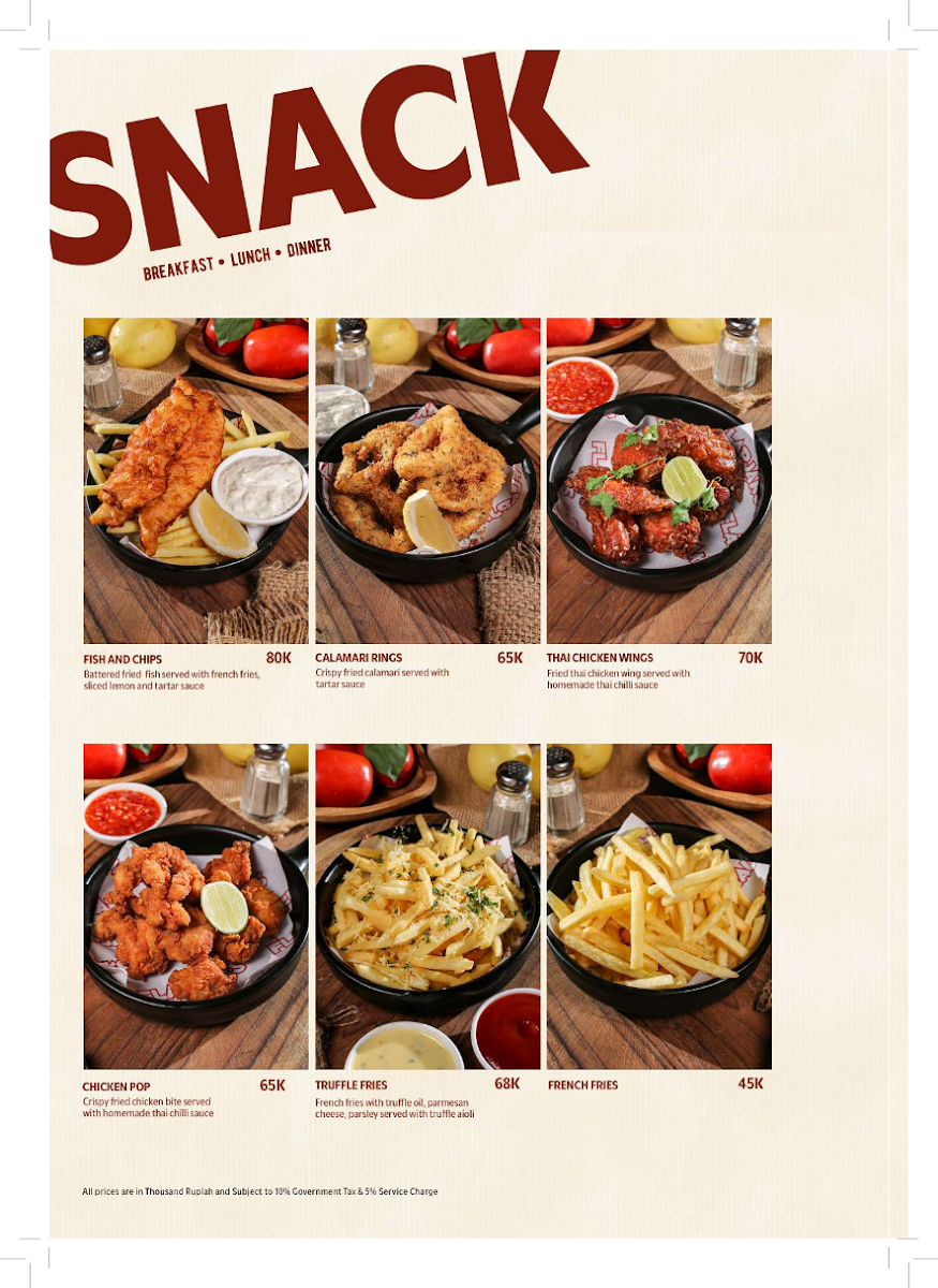Flapjaks Kartika Plaza Kuta Menu 4