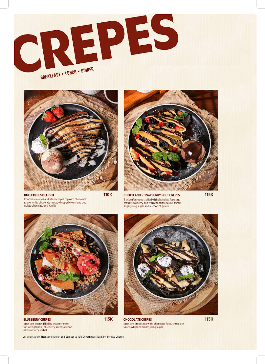Flapjaks Kartika Plaza Kuta Menu 7
