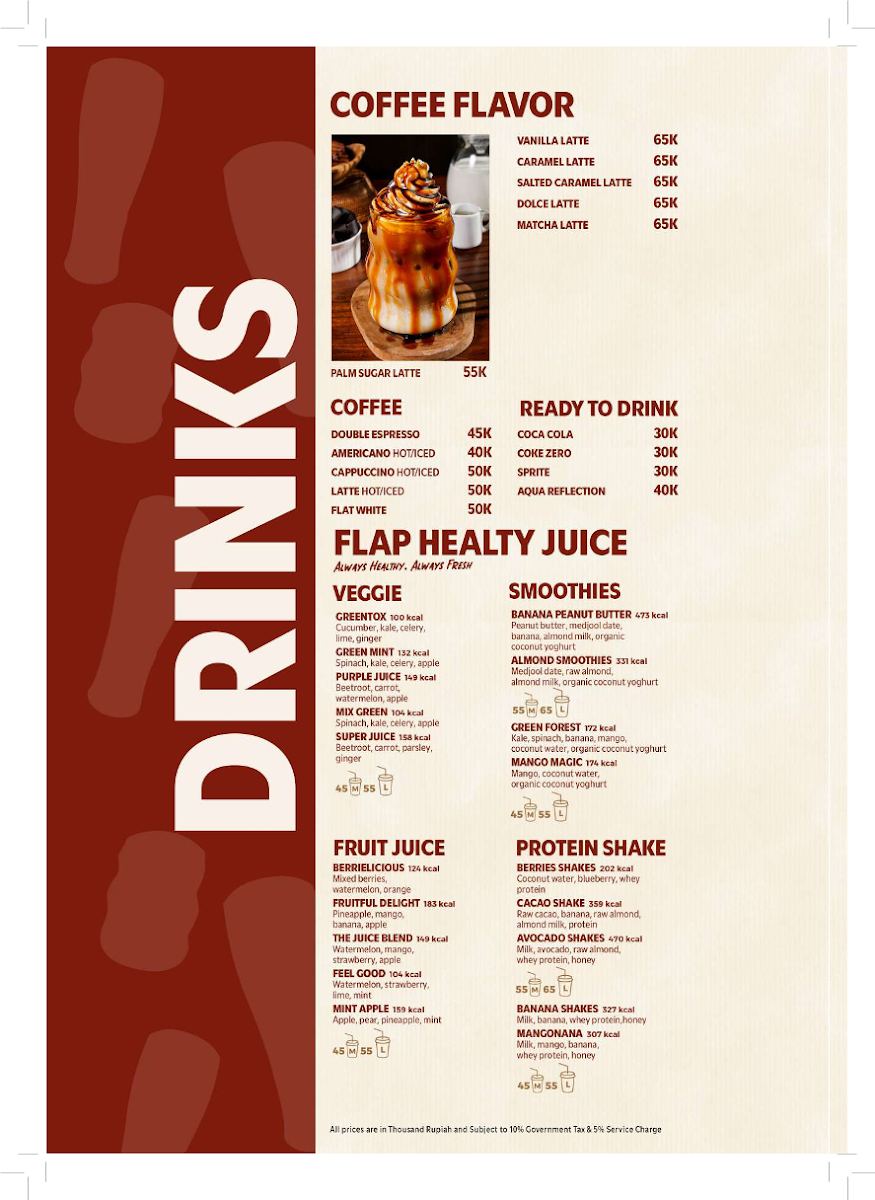 Flapjaks Kartika Plaza Kuta Menu 8