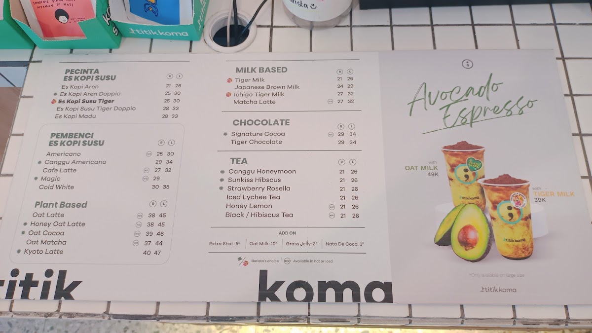 Titik Koma Tenggilis Menu 5