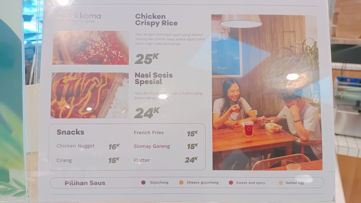 Titik Koma Tenggilis Menu 8
