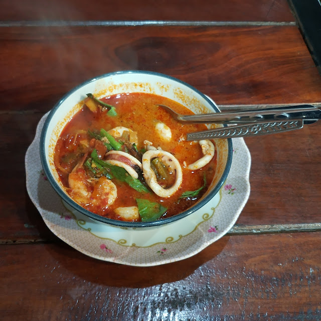 Tom Yum Seafood Soup