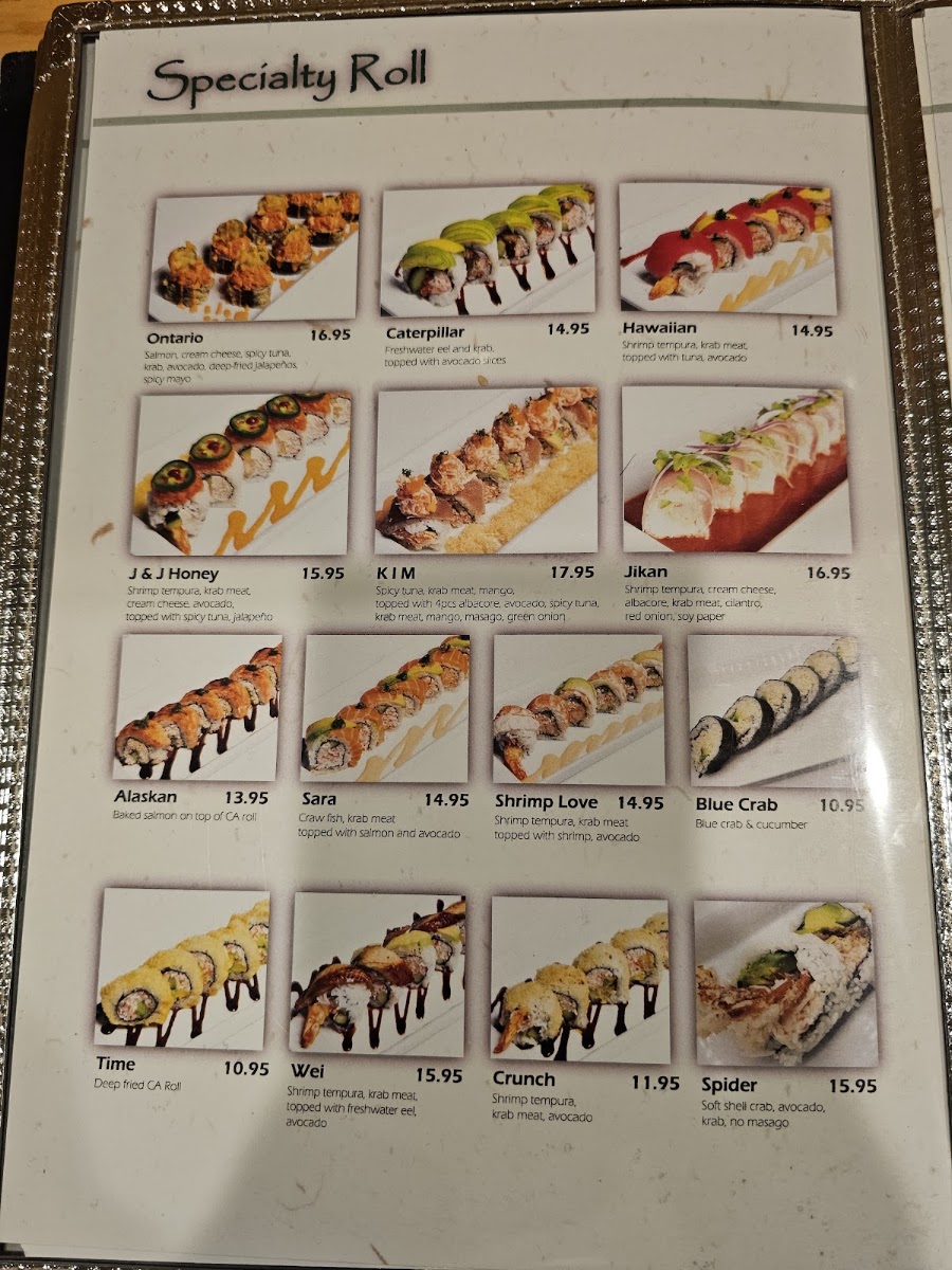 Jikan Japanese Restaurant Menu 10
