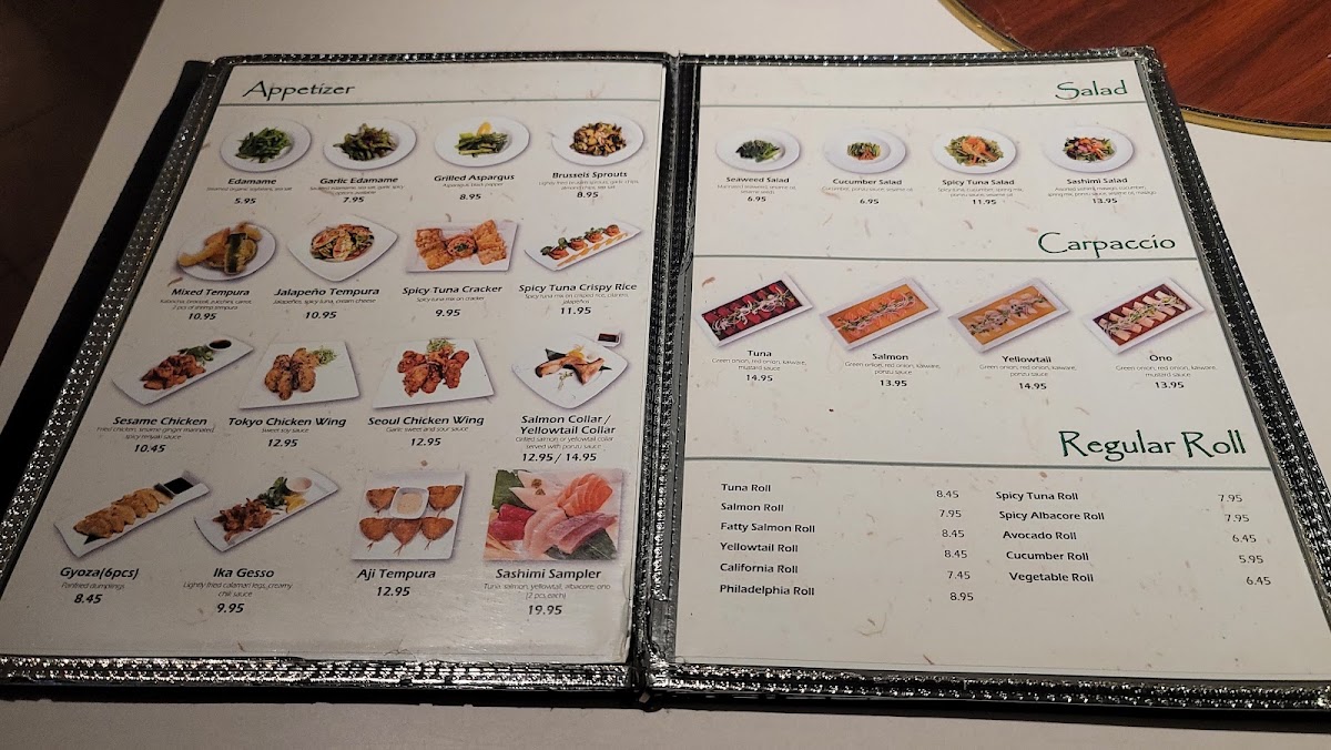 Jikan Japanese Restaurant Menu 4