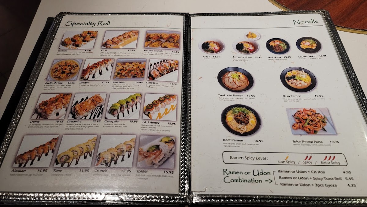 Jikan Japanese Restaurant Menu 6