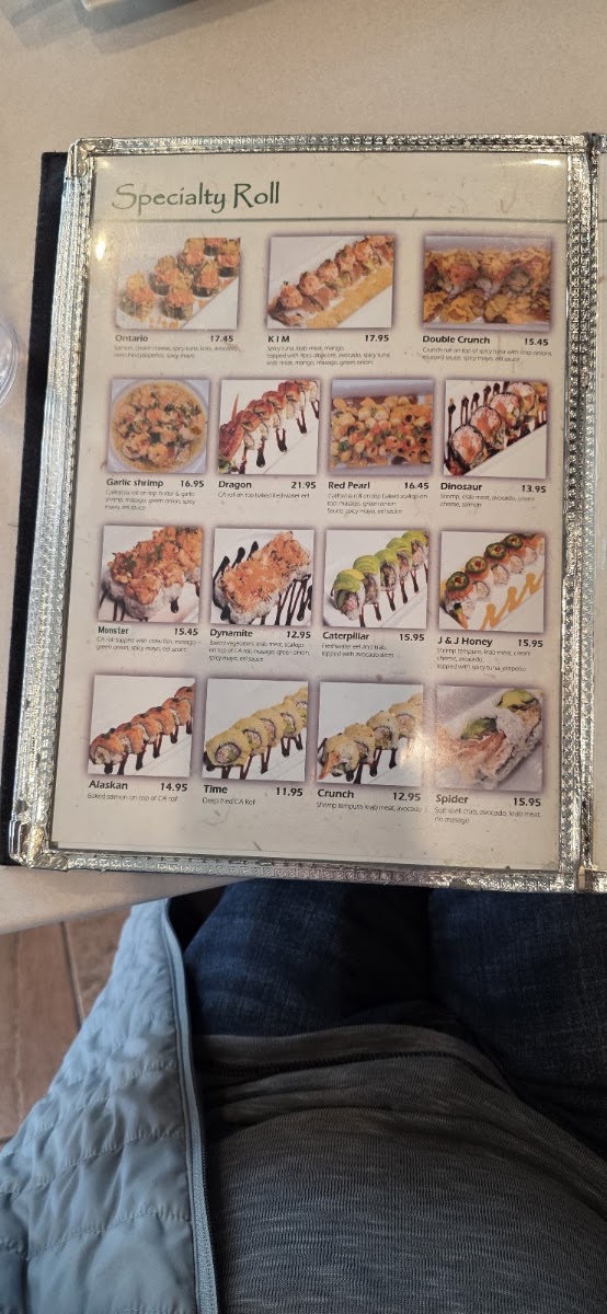 Jikan Japanese Restaurant Menu 9