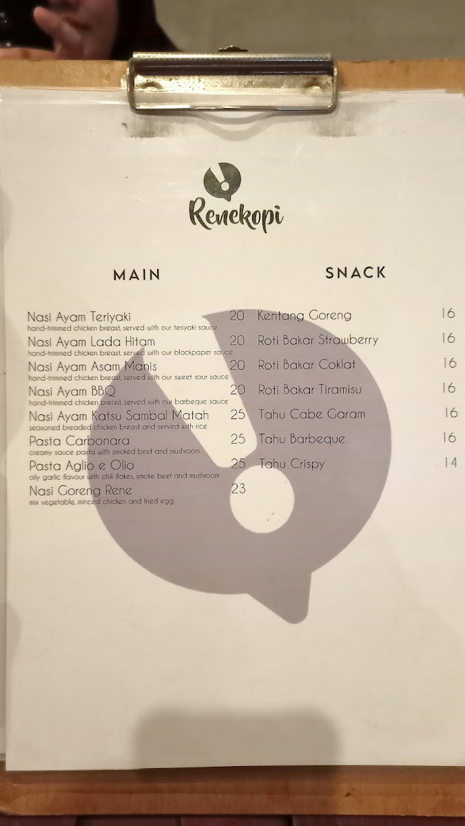 Renekopi Menu 4