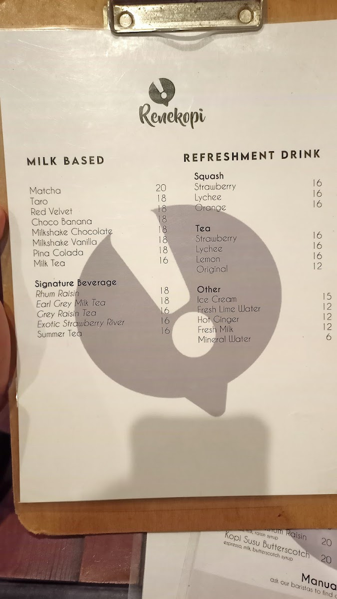 Renekopi Menu 5