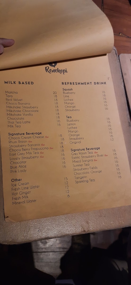 Renekopi Menu 6