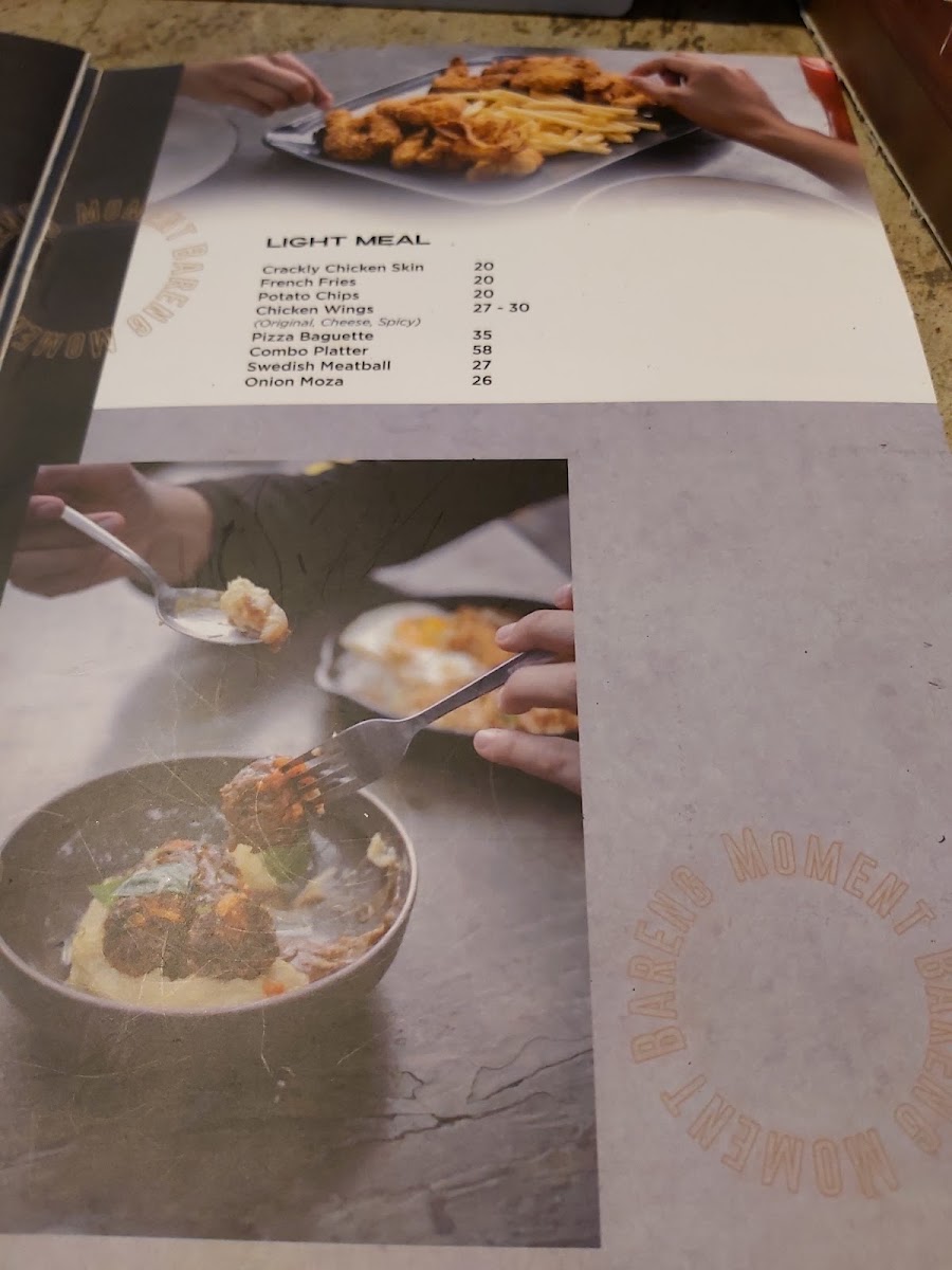 Moment Coffee & Space Menu 8