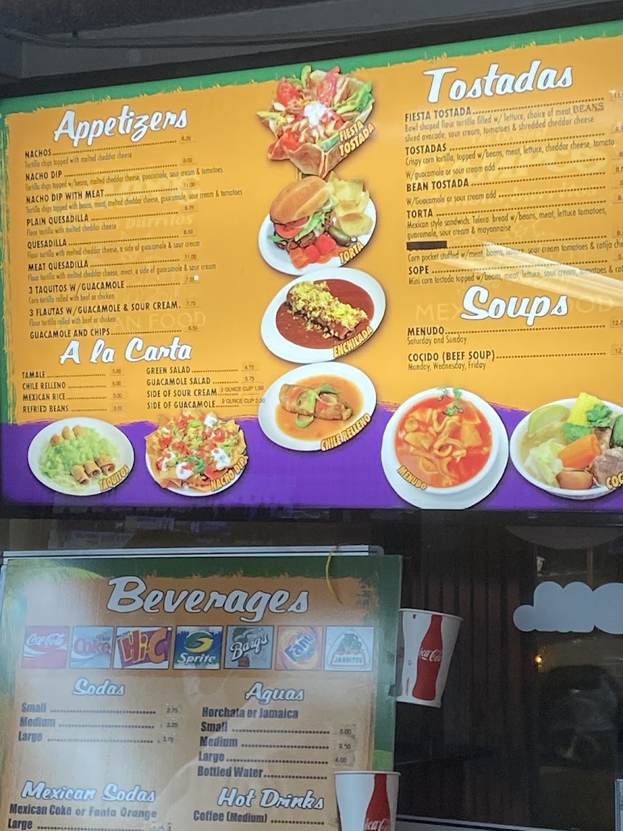 Campos Famous Burritos Menu 6
