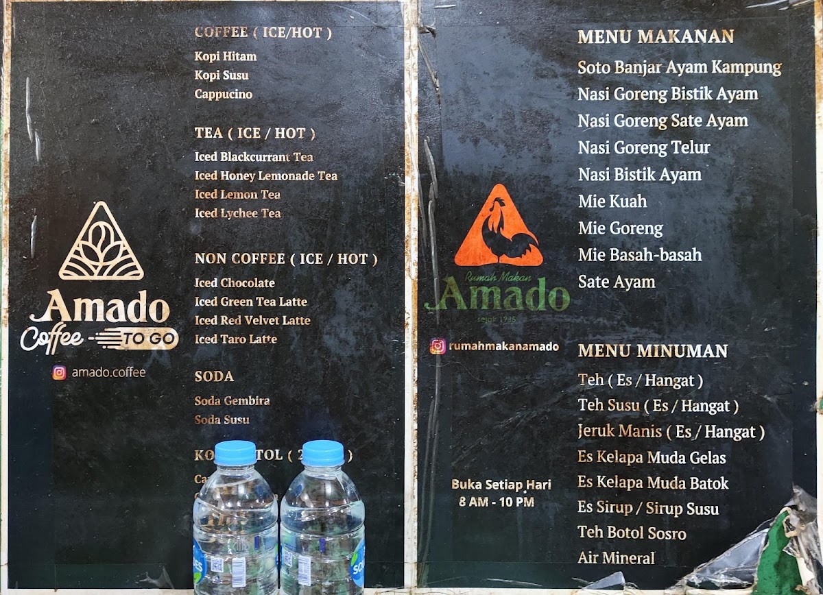 RM. Amado - Soto Banjar Menu 2