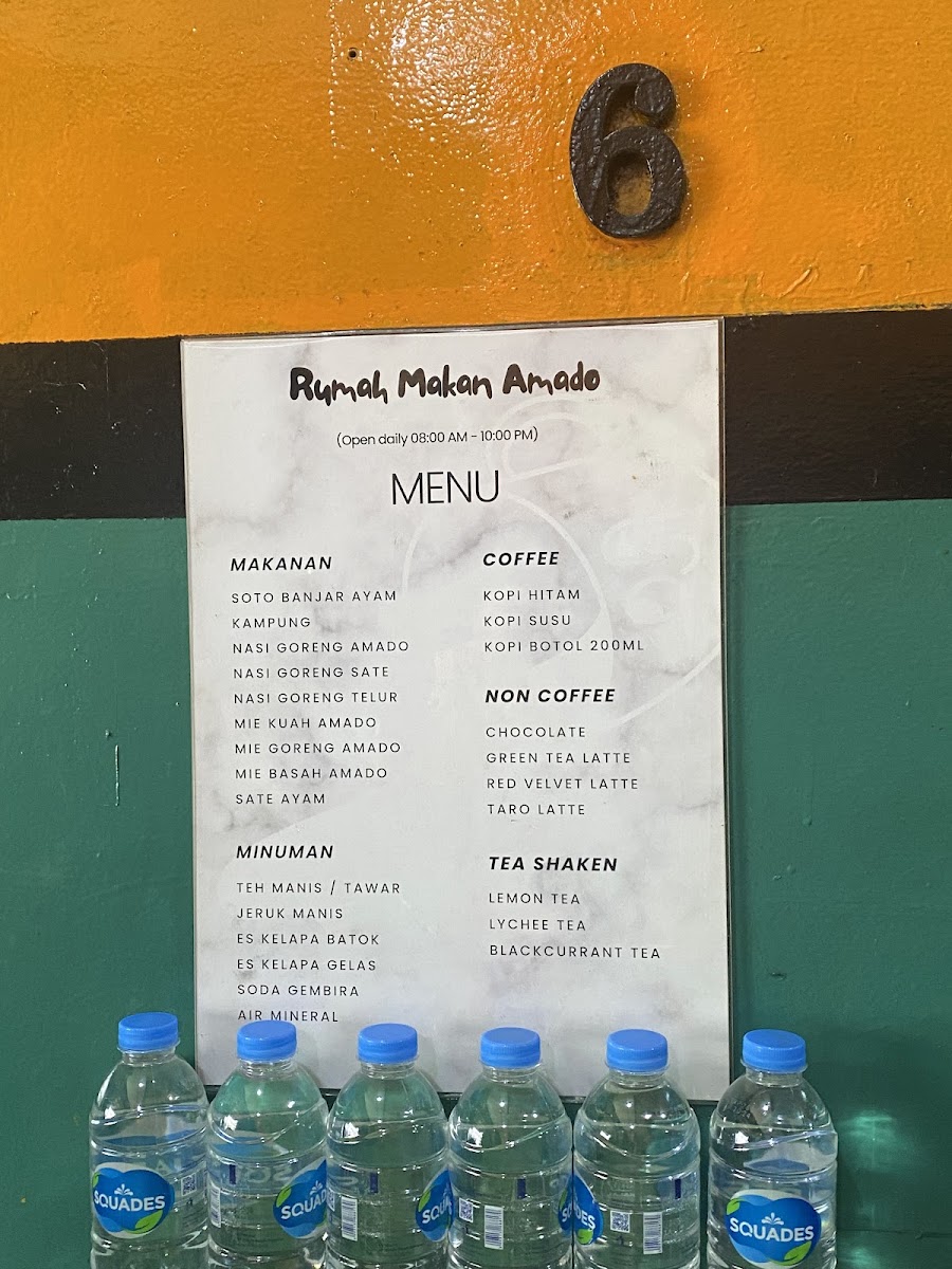 RM. Amado - Soto Banjar Menu 3
