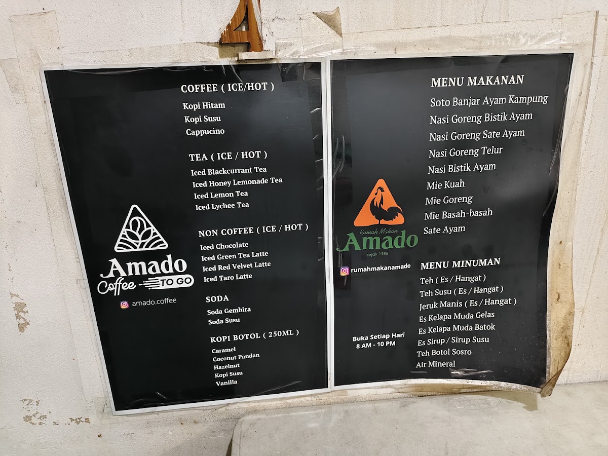 RM. Amado - Soto Banjar Menu 4
