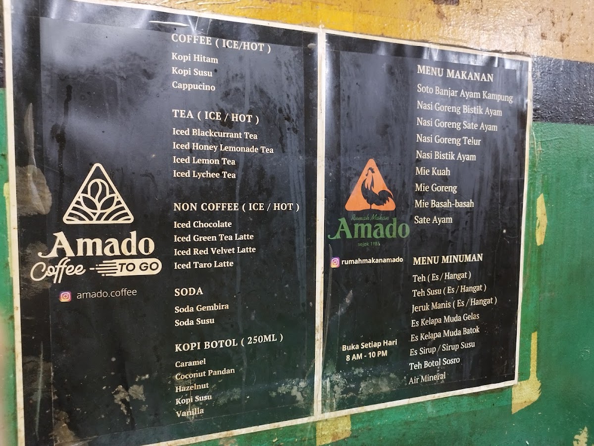 RM. Amado - Soto Banjar Menu 7