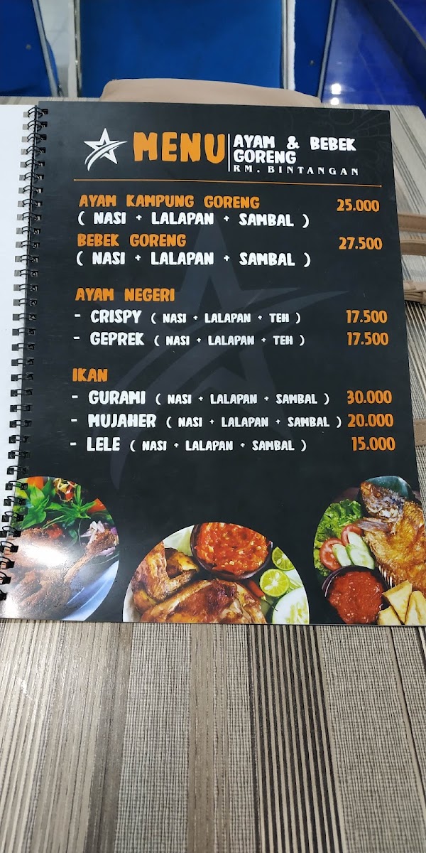 Rumah Makan Bintangan Menu 3