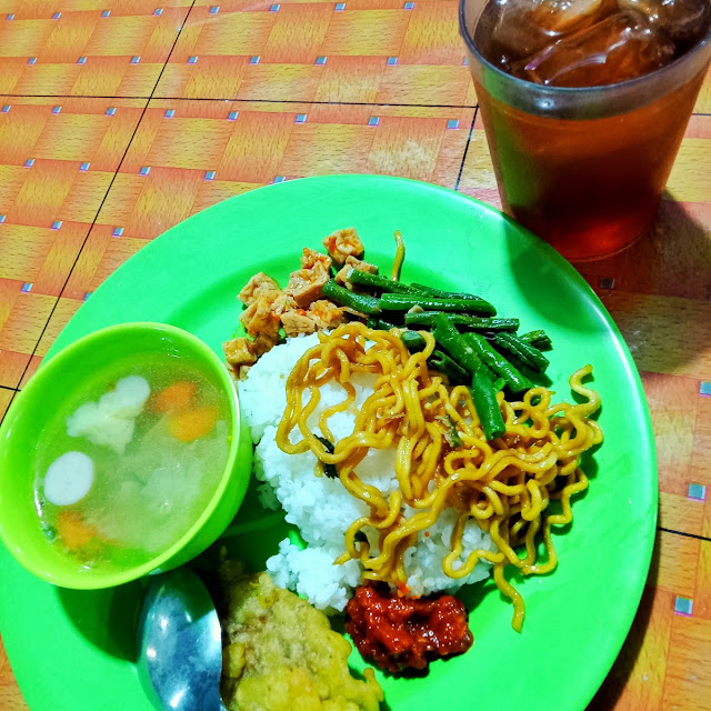 Nasi Sayur Pakai Ikan