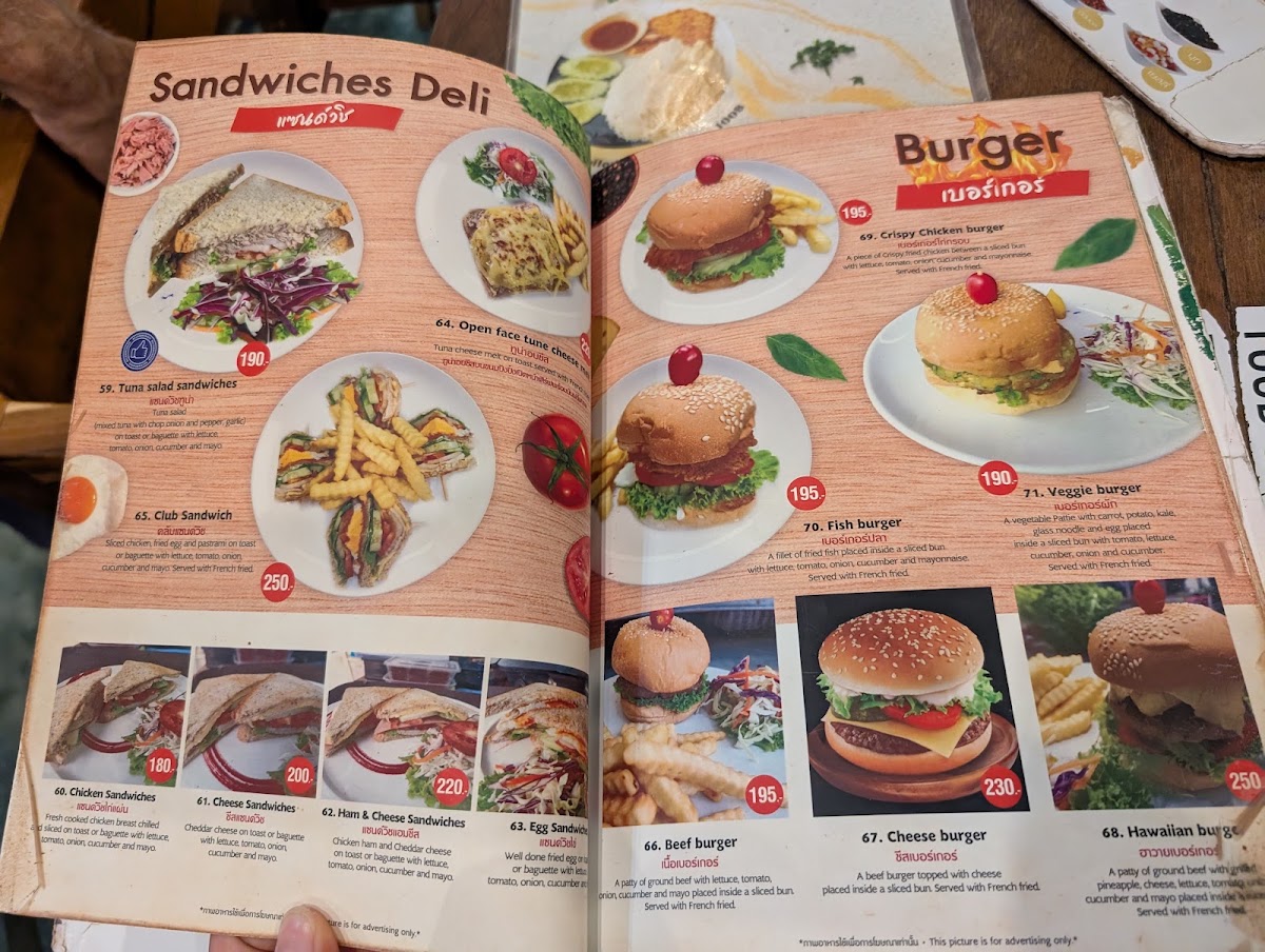 Railay Beach Cafe Menu 4