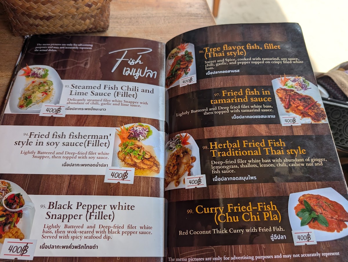 Railay Beach Cafe Menu 6