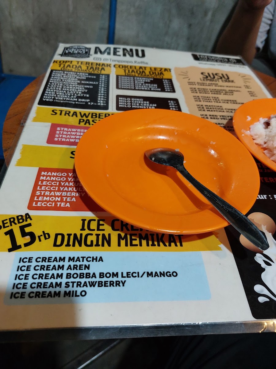 Ketan Susu Kemayoran 1958 Menu 7