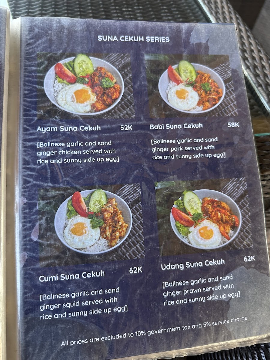 Lucky Family Coffee & Food Menu 1