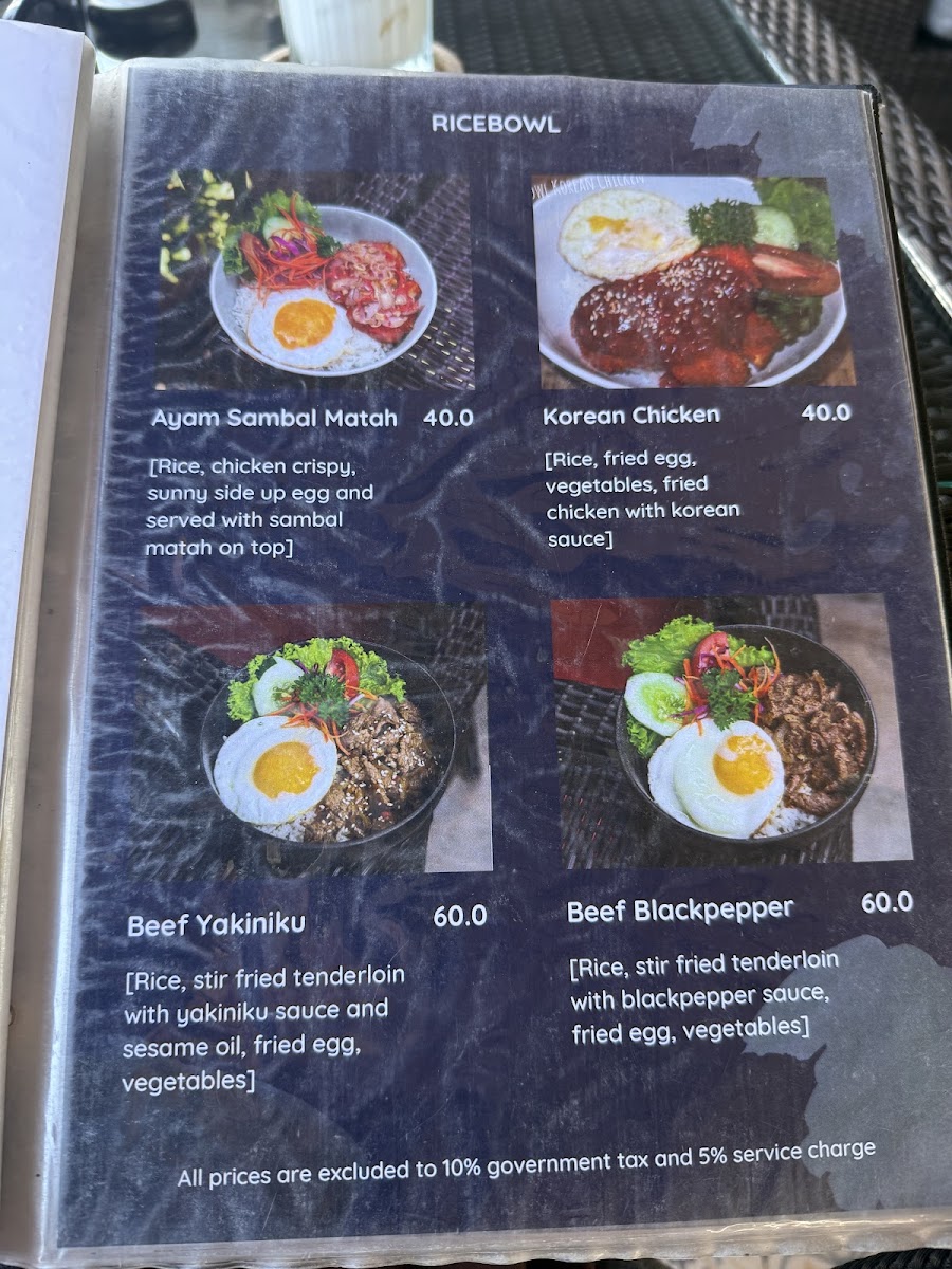 Lucky Family Coffee & Food Menu 4