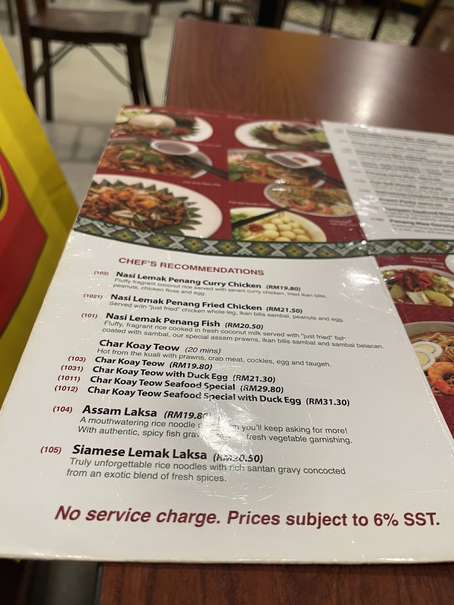 Little Penang Kafé - KLCC Menu 4