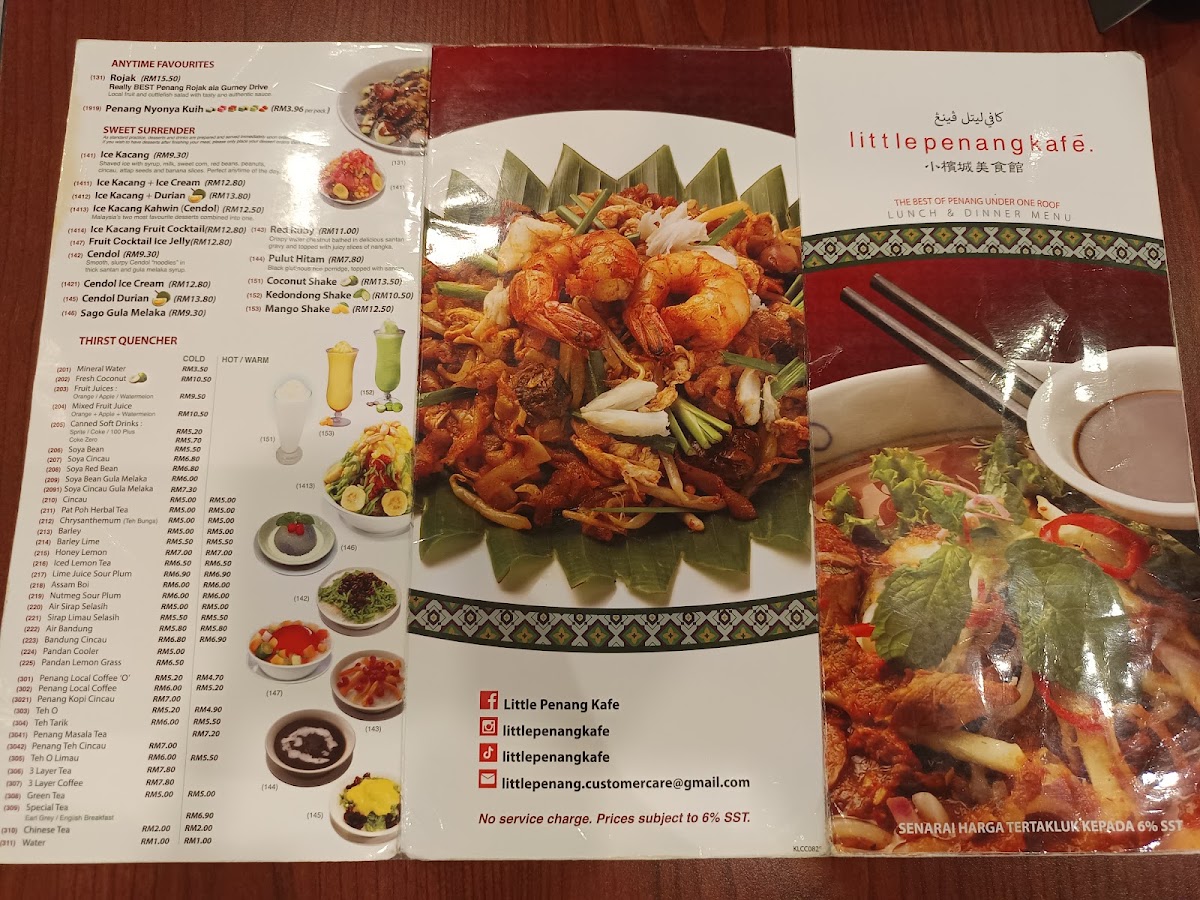 Little Penang Kafé - KLCC Menu 9